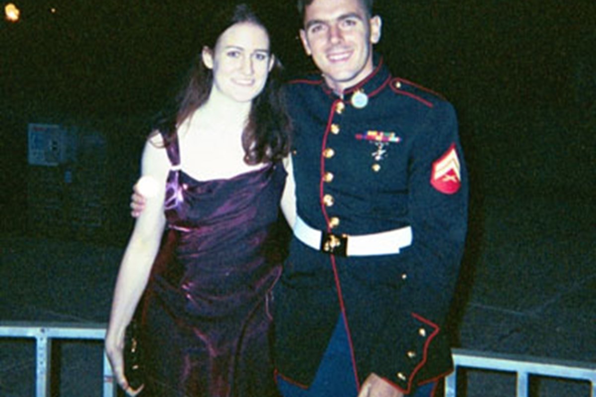 Josh and his wife Anne Marie