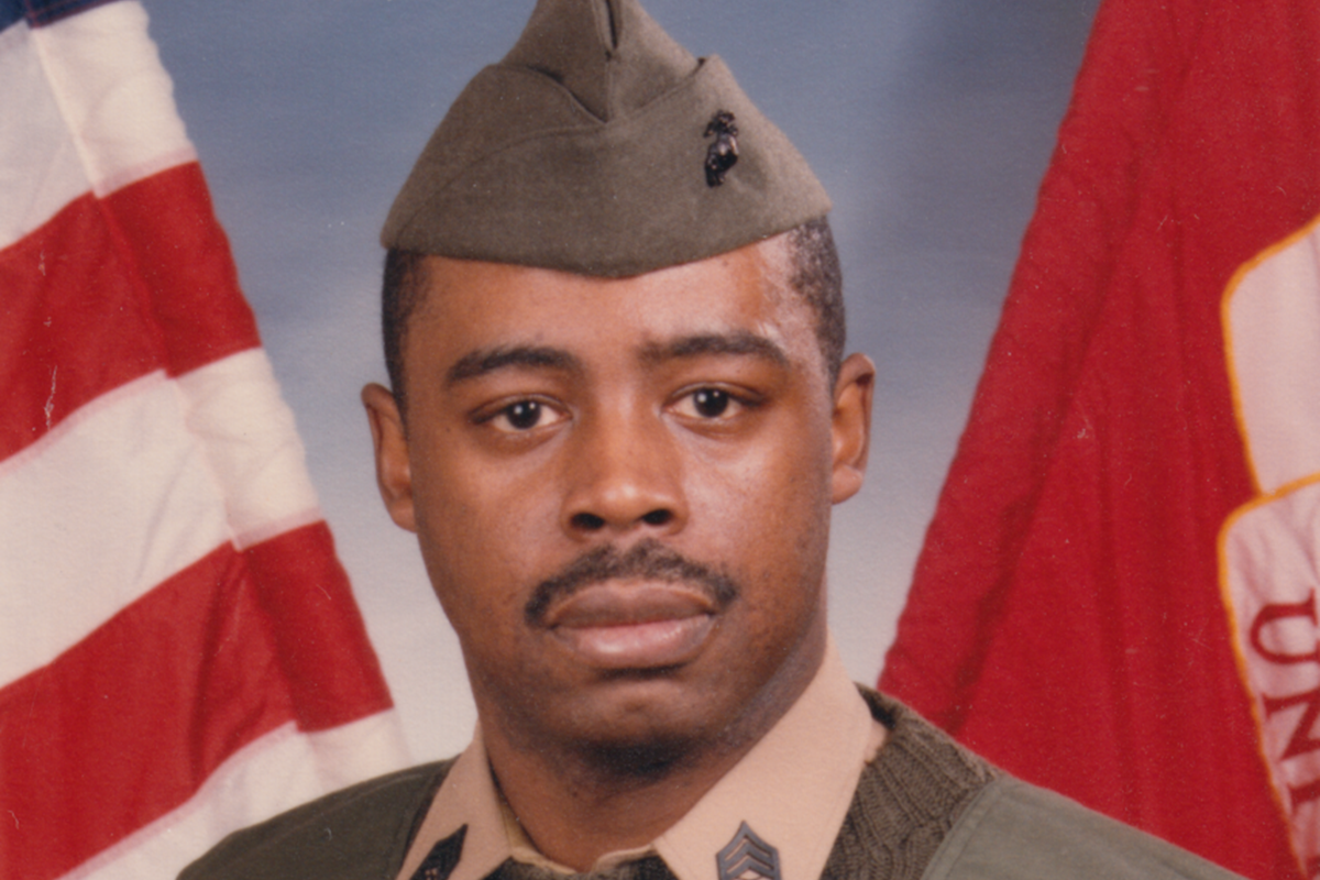 Anthony, U.S. Marine Corps Veteran and husband of Tass