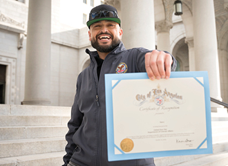 Marine Gets Opportunity To Pick Up His Life After Substance Misuse  - Play Video